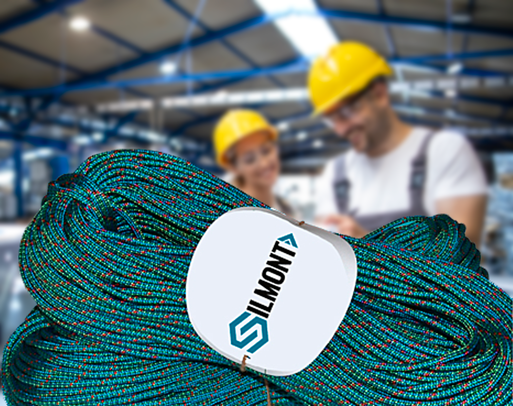 Opletené lano (farebné, čierne)