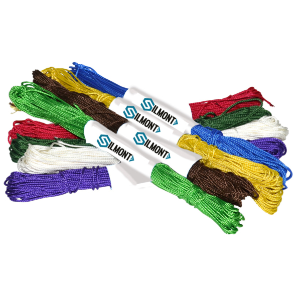 Kolorowa pleciona linka konstrukcyjna 1,5 mm x 20 m – 0,56 € Kolorowa pleciona linka konstrukcyjna 1,5 mm x 20 m – 0,56 € - Silmont