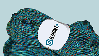 Opletené lano (farebné, čierne) photo